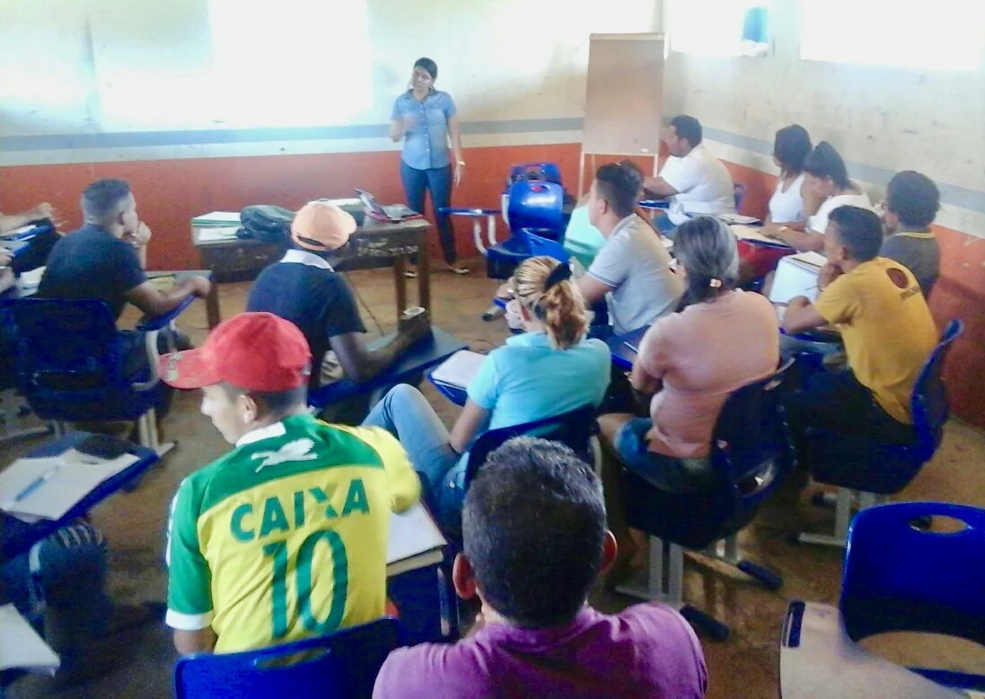 Produtores rurais fazem curso sobre beneficiamento de alimentos