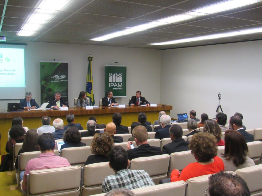 Evento discute 5 anos do novo Código Florestal na Câmara dos Deputados. Foto: Karinna Matozinhos/IPAM