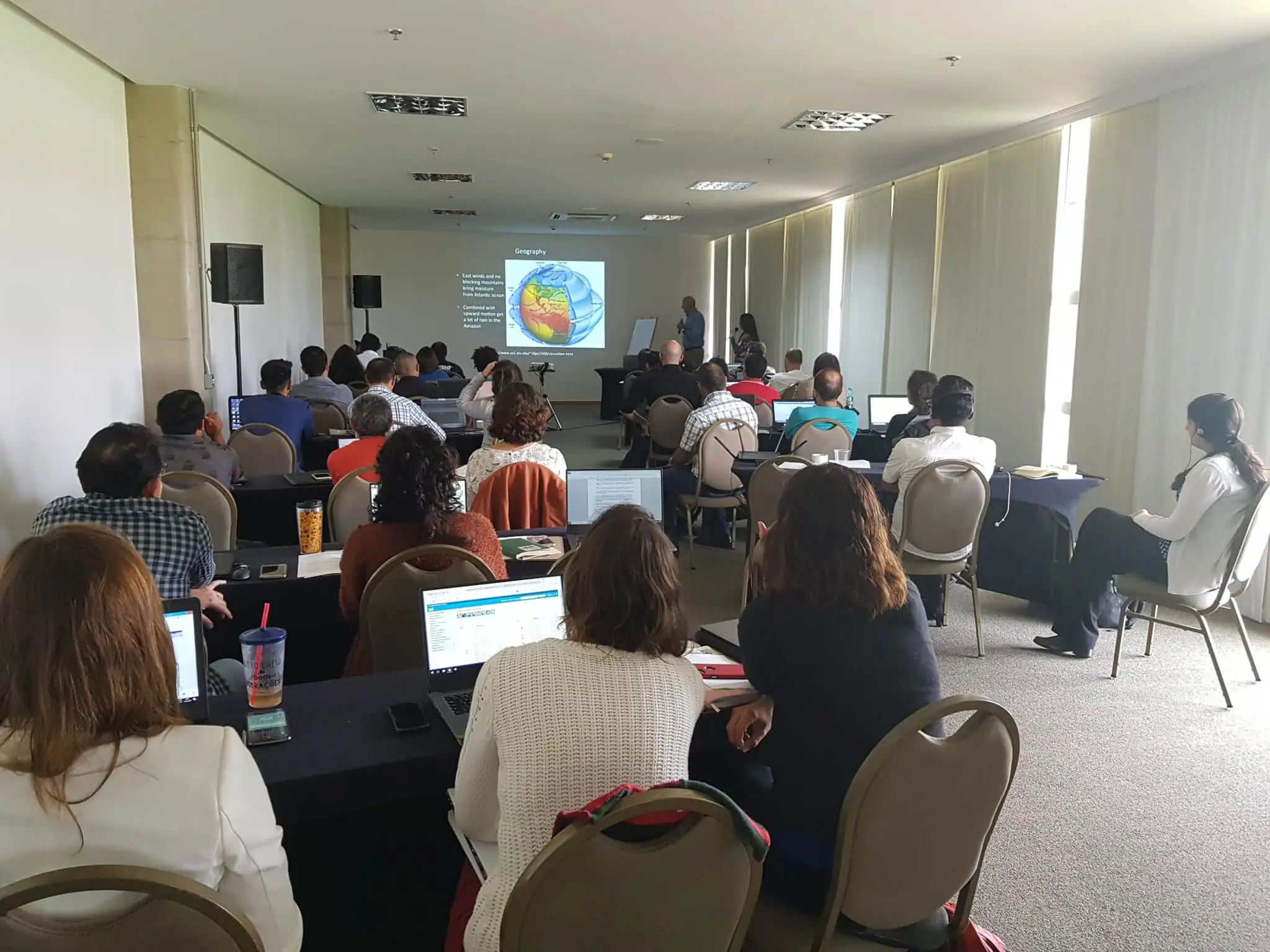 Oficina capacita para interpretação de dados de clima e biomassa