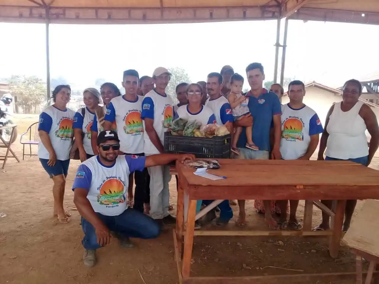 Agricultores familiares doam alimentos para abrigo de crianças em Pacajá