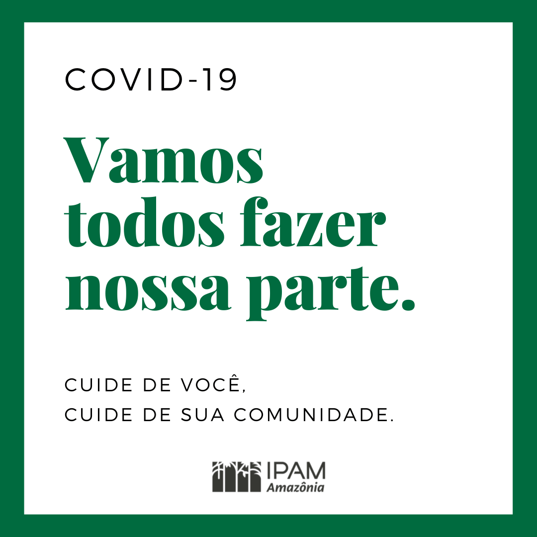 Covid-19: novos procedimentos para atividades do IPAM
