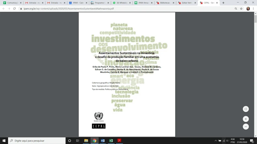 PAS Big Push para a Sustentabilidade no Brasil