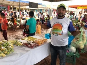 Feira da Produção Familiar em Pacajá — Foto: Denise Nascimento/IPAM