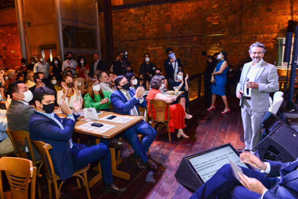 Diretor executivo do IPAM, André Guimarães, na abertura do evento Bio-business Amazônia. Foto: Uchoa Silva/IPAM