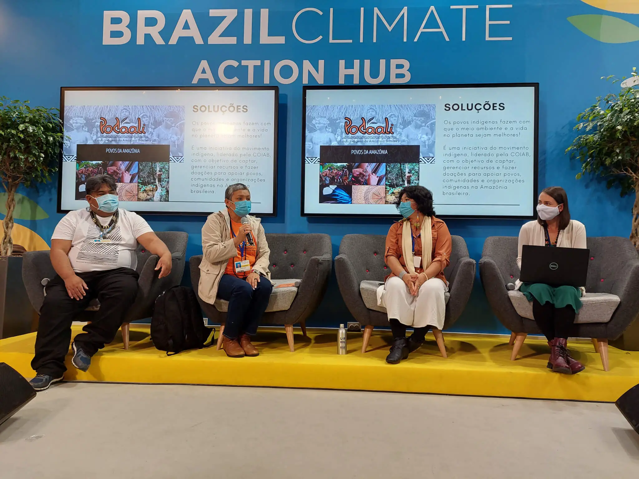 “Não temos mais tempo, precisamos de atitudes”, diz Mariazinha Baré na COP26