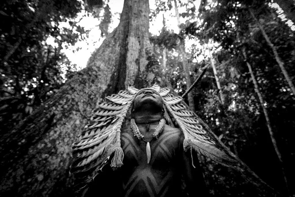 Herança cultural: Shamã traz a cura - Foto: Diego Carvalho