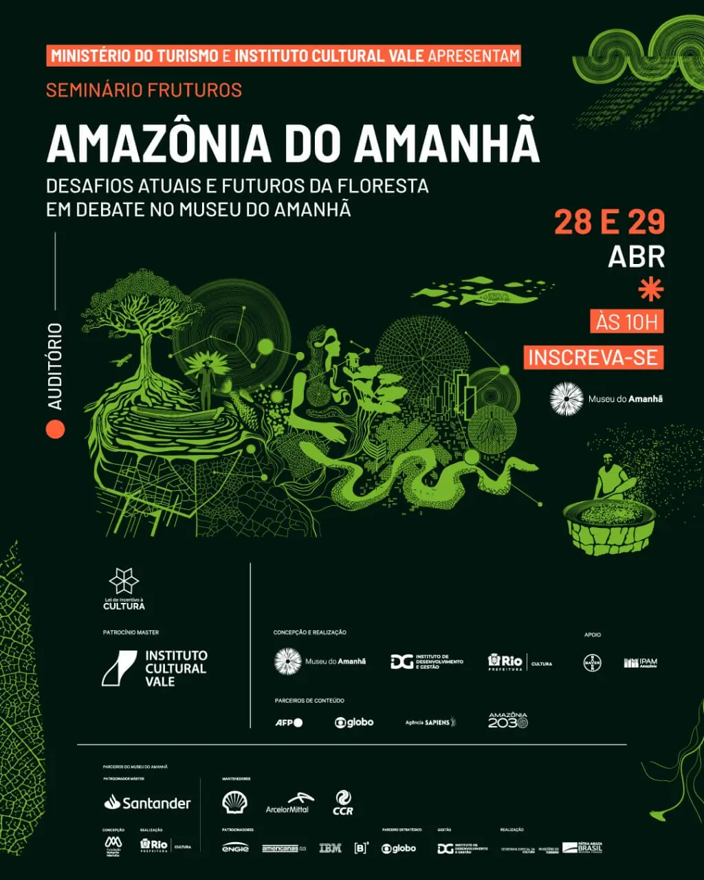 28 e 29 de abril: Participe do Seminário Fruturos – Amazônia do Amanhã