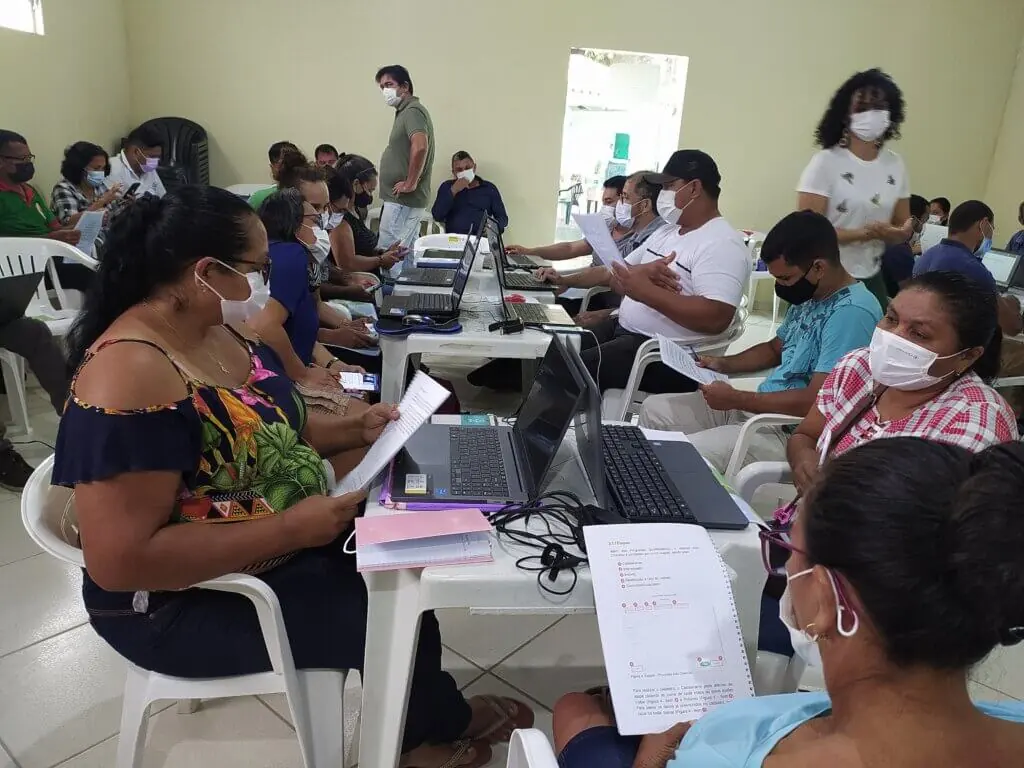 I Curso de Capacitação em Cadastro Fundiário do Sicarf foi realizado no município de Capanema, no Pará. Foto: IPAM