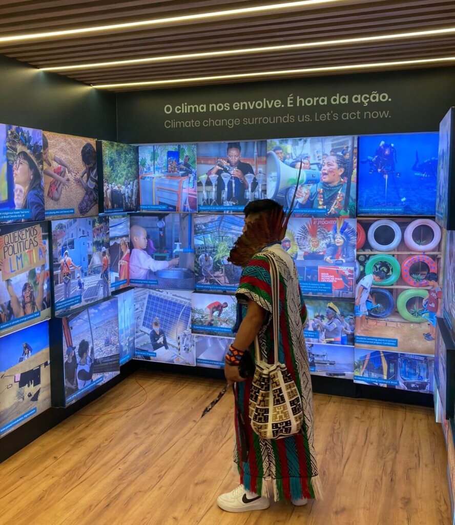 Localizado na blue zone, espaço Brazil Hub estreia nesta terça com eventos inclusivos durante todo o dia. Foto: Divulgação/Brazil Hub