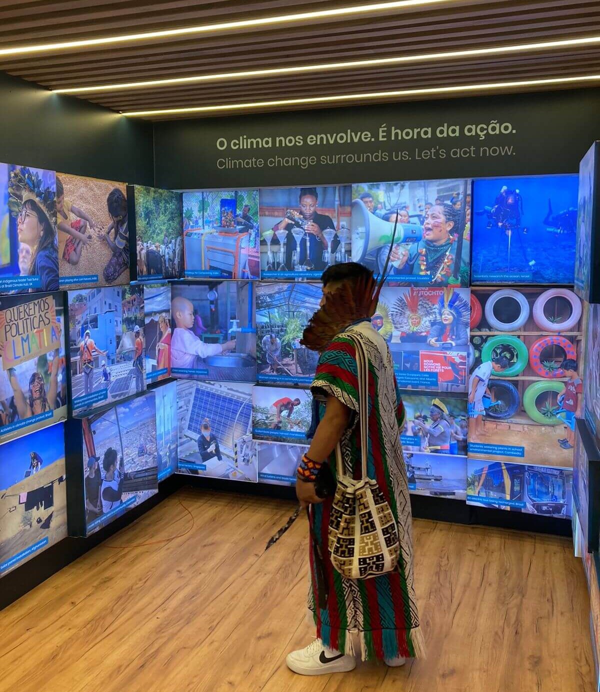 Justiça Climática protagoniza debates em espaço brasileiro no Egito