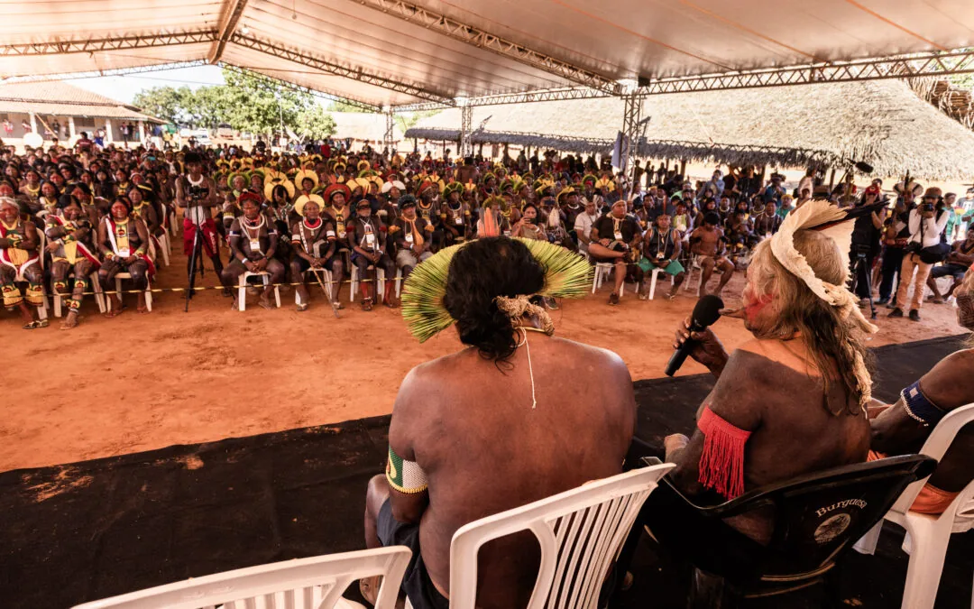 Histórico, encontro liderado por Raoni coloca urgência pela ação climática