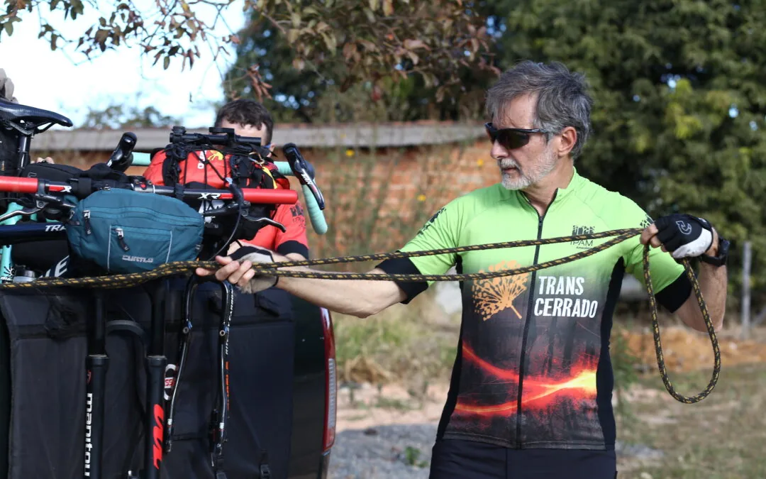 “Começamos falando de pedalar e terminamos na preservação do Cerrado”