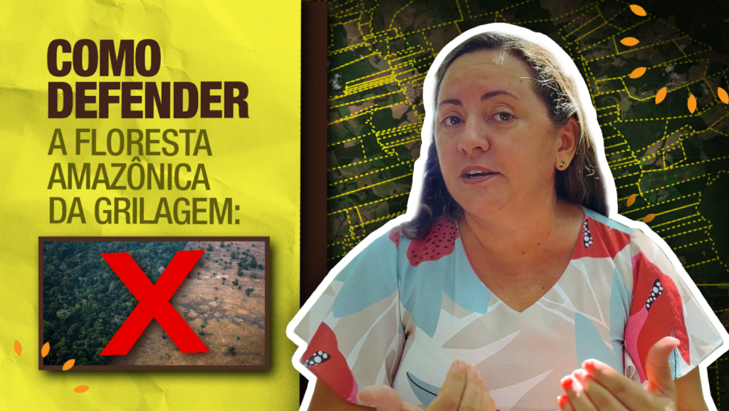 Terceiro episódio da série do Amazoniar sobre grilagem, Alcilene Cardoso, pesquisadora do IPAM, comenta algumas recomendações para combater esse crime.