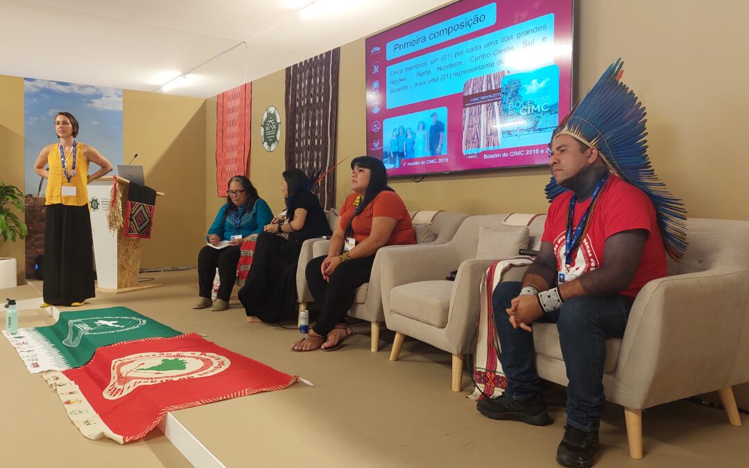 COP28: Comitê indígena cria capacitação para inclusão em debates climáticos 