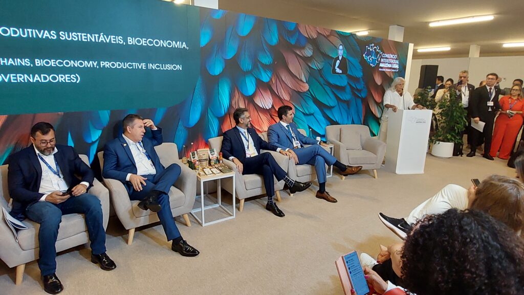Governadores apresentam no Hub da Amazônia