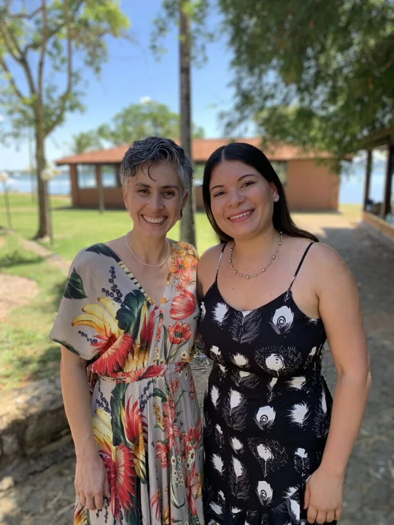 Roberta e Clarisse, pesquisadoras do IPAM