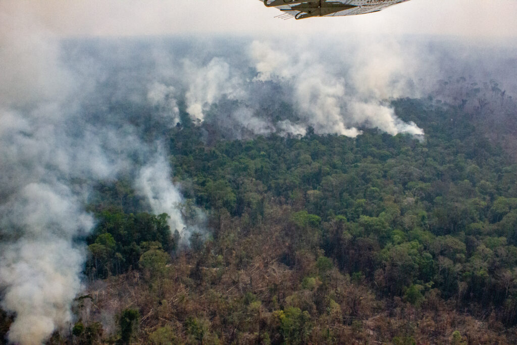Fogo na Amazônia