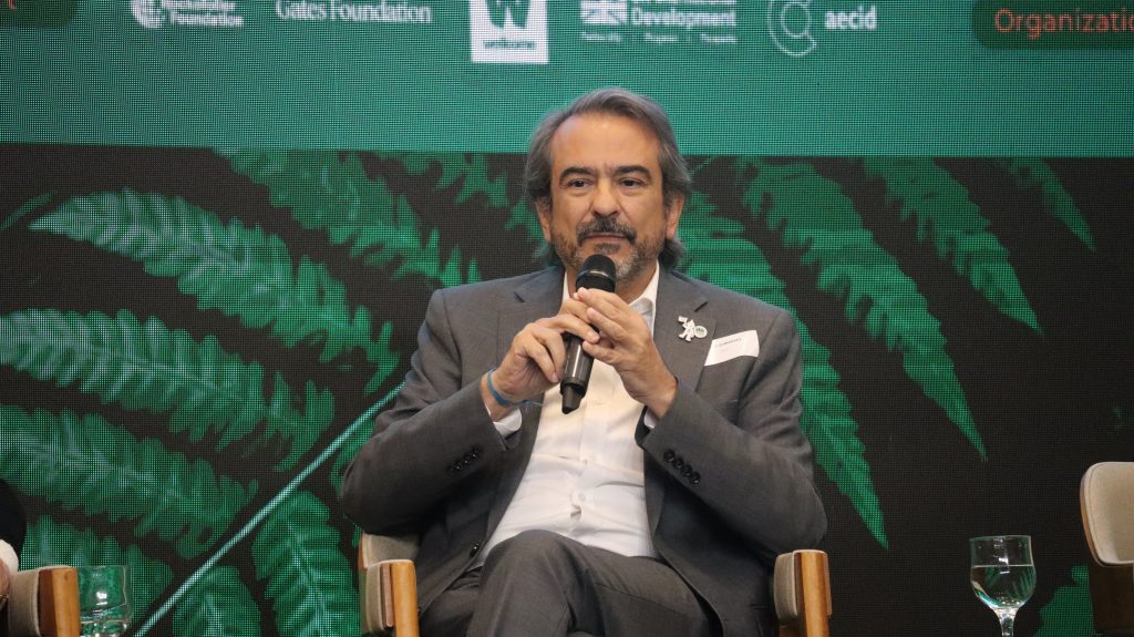 André Lima na Conferência Global de Clima e Saúde.