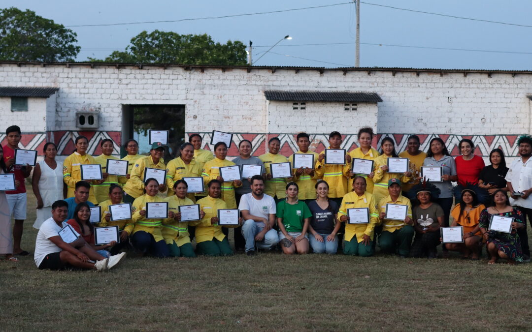 Courses in Roraima support autonomy for indigenous firefighters and communicators