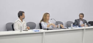 Ludmilla Rattis no evento: Agricultura Tropical Regenerativa: Uma Resposta Brasileira à Crise Climática e à Segurança Alimentar Global, na COP30. Foto: Suellen Nunes/IPAM