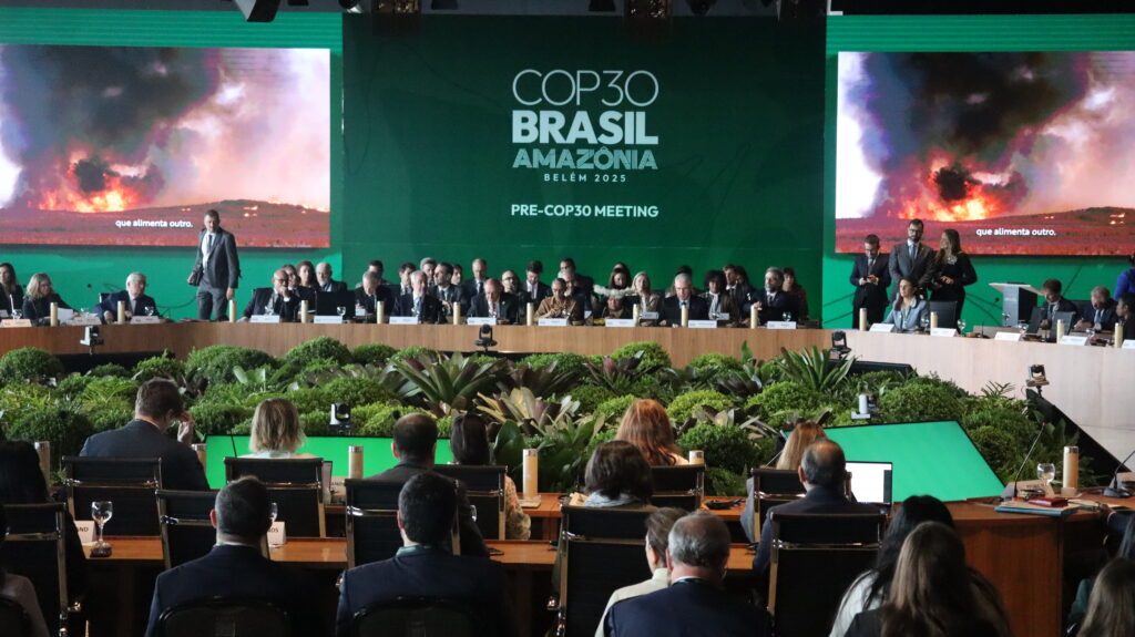reunião pré COP Apresentação de NDCs
