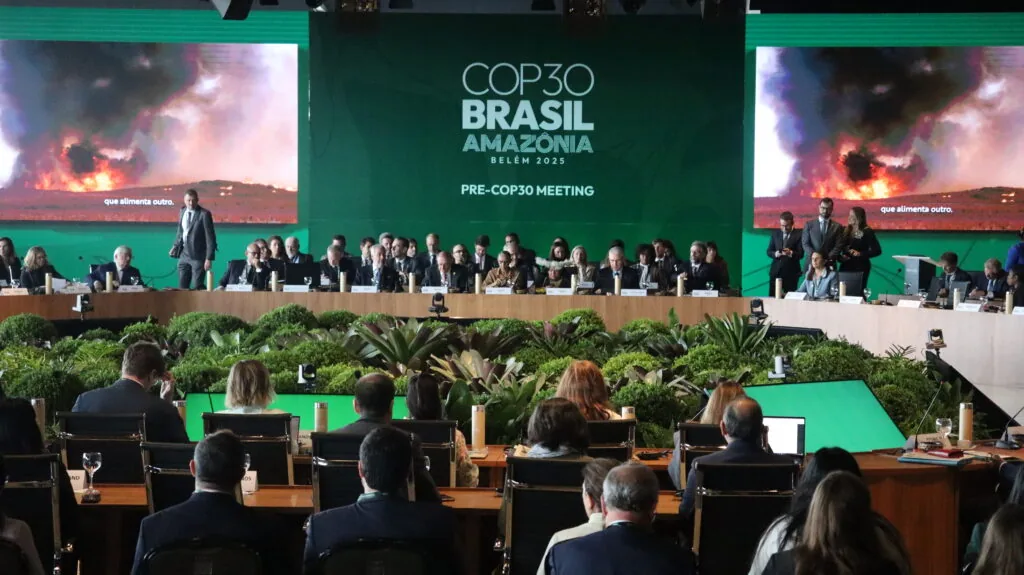 reunião pré COP Apresentação de NDCs
