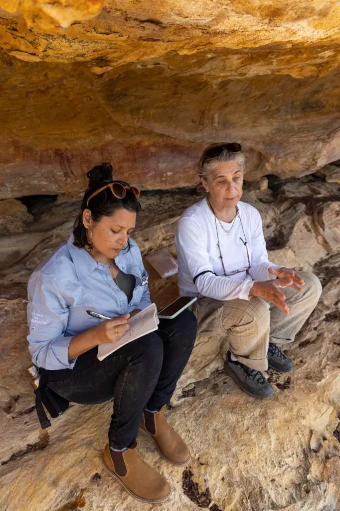 Paulina Chamorro entrevista Marcia Chame, pesquisadora da Fundação Oswaldo Cruz e diretora científica da Fundação Homem Americano. Foto: João Marcos Rosa