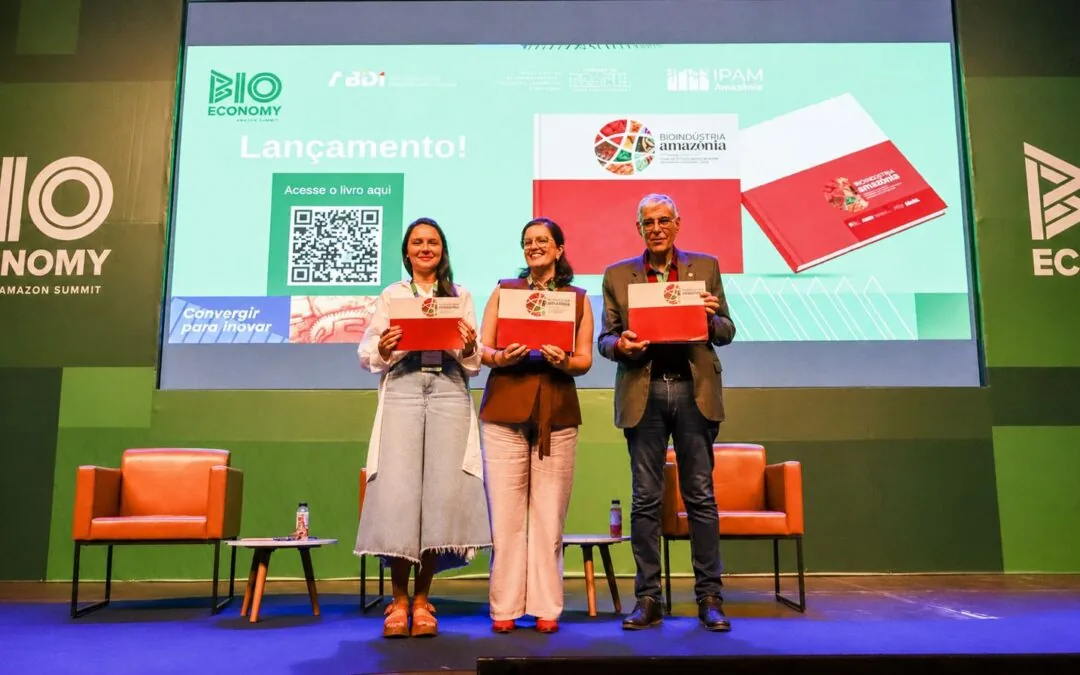 Livro sobre bioindústrias na Amazônia é lançado no BAS 2026