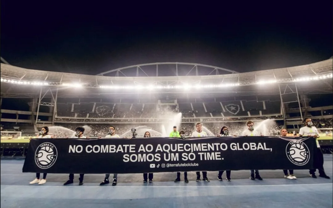 Terra FC escala jogadores para comunicarem sobre as mudanças do clima